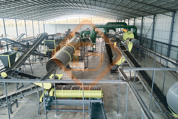 肥料加工有機肥設備生產線